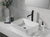 Delta Trinsic 758 Single Handle Vessel Bathroom Faucet, matte black - view 3