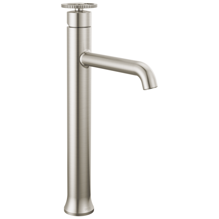 Delta Trinsic 758 Single Handle Vessel Bathroom Faucet, stainless