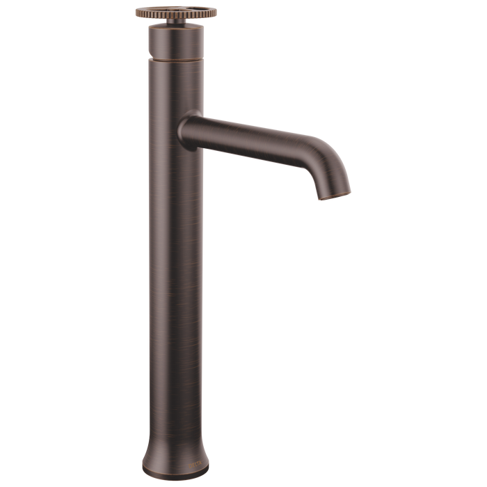 Delta Trinsic 758 Single Handle Vessel Bathroom Faucet, venetian bronze