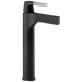 Delta Zura 774 Single Handle Vessel Bathroom Faucet, chrome matte black