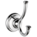 Delta Cassidy 79735 Double Robe Hook, chrome