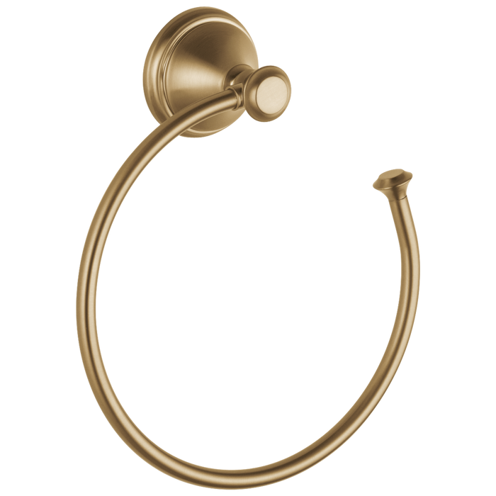 Delta Cassidy 79746 Towel Ring, champagne bronze