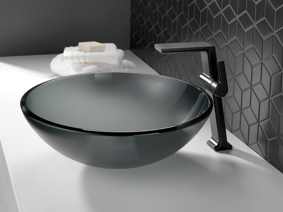 Delta Pivotal 799 Single Handle Vessel Bathroom Faucet, matte black - view 3