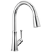 Delta Westville: Single Handle Pull-Down Kitchen Faucet, chrome