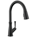Delta Westville: Single Handle Pull-Down Kitchen Faucet, matte black