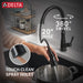 Delta Westville: Single Handle Pull-Down Kitchen Faucet, matte black - view 2
