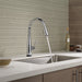 Delta Essa 9113TV VoiceIQ Single Handle Pull-Down Faucet with TouchTouch 2O Technology, chrome - view 2