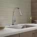 Delta Essa 9113TV VoiceIQ Single Handle Pull-Down Faucet with TouchTouch 2O Technology, chrome - view 3