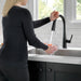 Delta Essa 9113TV VoiceIQ Single Handle Pull-Down Faucet with TouchTouch 2O Technology, matte black - view 3