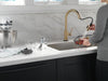 Delta Trinsic 9159TV VoiceIQ Single-Handle Pull-Down Kitchen Faucet with TouchTouch 2O Technology, champagne bronze - view 5