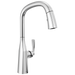 Delta Stryke 9176 Single Handle Pull-Down Kitchen Faucet, lumicoat chrome