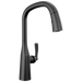 Delta Stryke 9176 Single Handle Pull-Down Kitchen Faucet, matte black