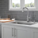 Delta Stryke 9176T Single Handle Pull-Down Kitchen Faucet with TouchTouch 2O Technology, lumicoat arctic stainless - view 4
