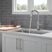 Delta Stryke 9176T Single Handle Pull-Down Kitchen Faucet with TouchTouch 2O Technology, lumicoat arctic stainless - view 5