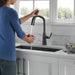 Delta Stryke 9176TV TouchTouch 2O Pull-Down Kitchen w/ Voice, matte black - view 5