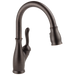 Delta Leland 9178 Single Handle Pull-Down Kitchen Faucet with ShieldSpray Technology, venetian bronze
