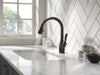 Delta Leland 9178 Single Handle Pull-Down Kitchen Faucet with ShieldSpray Technology, venetian bronze - view 5