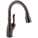 Delta Leland 9178T Single Handle Pull-Down Kitchen Faucet with TouchTouch 2O and ShieldSpray Technologies, venetian bronze