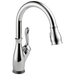 Delta Leland: VoiceIQ Single Handle Pull-Down Faucet with Touch2O Technology, chrome