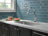 Delta Leland: VoiceIQ Single Handle Pull-Down Faucet with Touch2O Technology, chrome - view 4