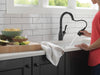 Delta Leland: VoiceIQ Single Handle Pull-Down Faucet with Touch2O Technology, matte black - view 4