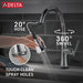 Delta Coranto 9179T Single Handle Pull-Down Kitchen Faucet with TouchTouch 2O Technology, chrome - view 4