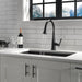 Delta Emmeline: Single Handle Pull Down Kitchen Faucet with Touch2O Technology, matte black - view 5