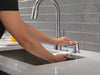 Delta Monrovia 9191 Single Handle Pull-Down Kitchen Faucet, lumicoat arctic stainless - view 4