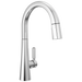 Delta Monrovia 9191 Single Handle Pull-Down Kitchen Faucet, lumicoat chrome
