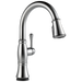 Delta Cassidy™: Single Handle Pull-Down Kitchen Faucet with Touch<sub>2</sub>O and ShieldSpray Technologies, lumicoat...