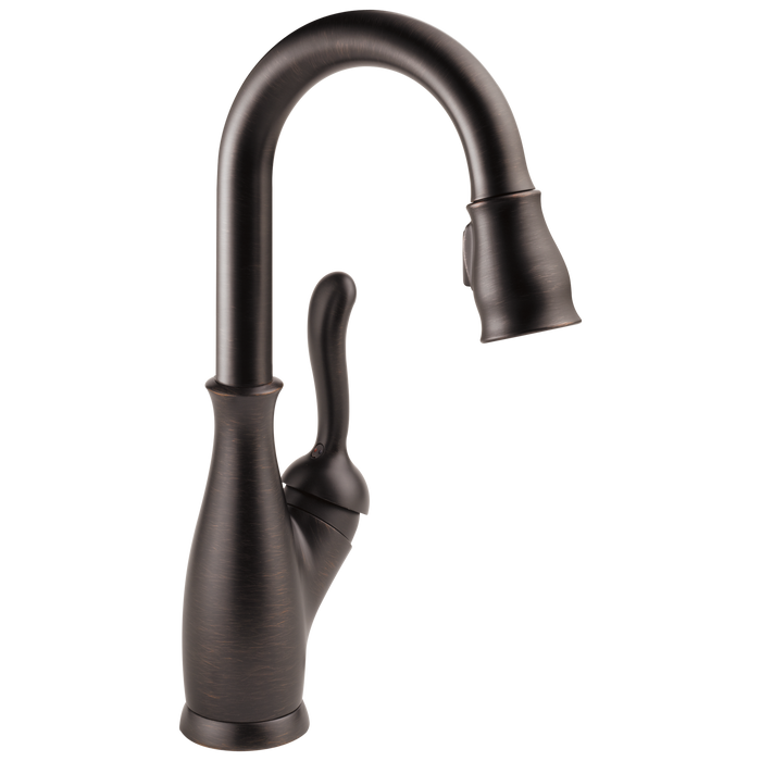 Delta Leland 9678 Single Handle Pull-Down Bar / Prep Faucet, venetian bronze