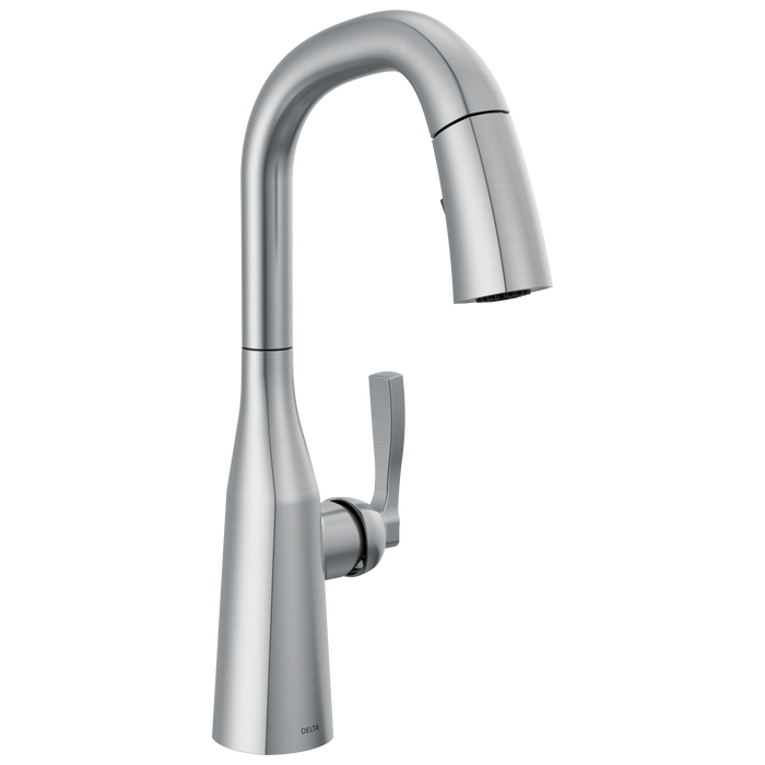 Delta Stryke 9976 Single Handle Pull-Down Bar/Prep Faucet