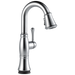 Delta Cassidy: Single Handle Pulldown Bar/Prep with Touch<sub>2</sub>O Technology, lumicoat arctic stainless