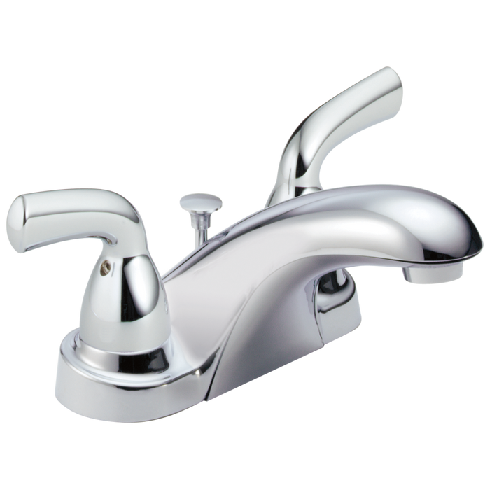 Delta Foundations B2510LF Two Handle Centerset Bathroom Faucet, chrome 3