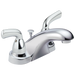 Delta Foundations B2510LF Two Handle Centerset Bathroom Faucet, chrome 3