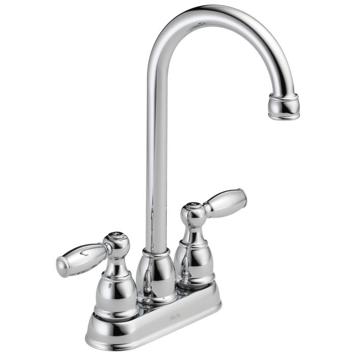 Delta Foundations B28911LF Two Handle Bar / Prep Faucet
