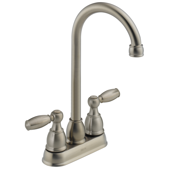 Delta Foundations B28911LF Two Handle Bar / Prep Faucet