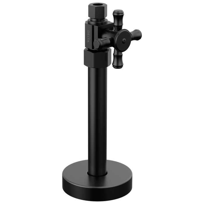 Delta DT021202 Straight Supply Stop Valve, matte black