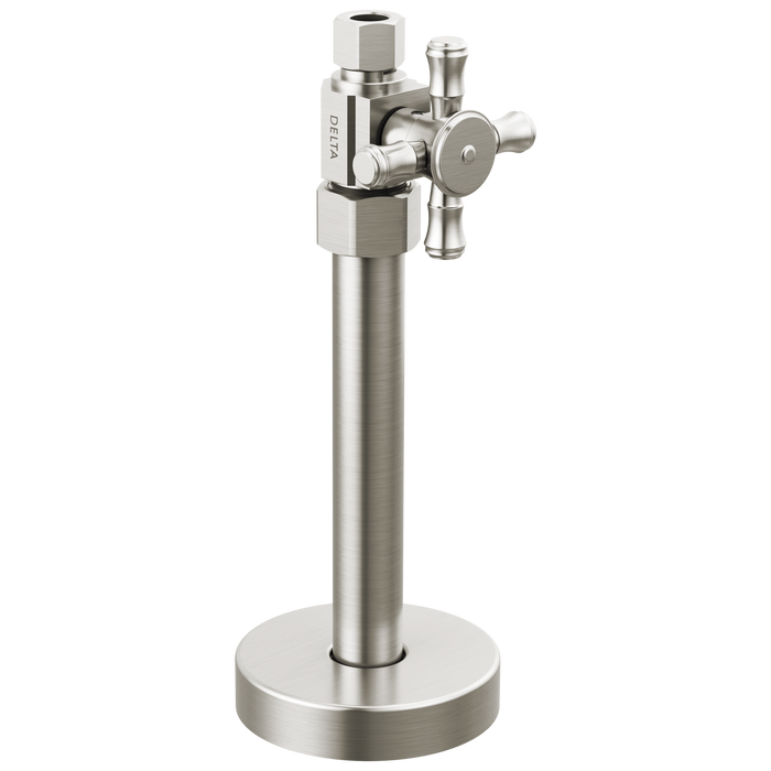 Delta DT021202 Straight Supply Stop Valve, stainless