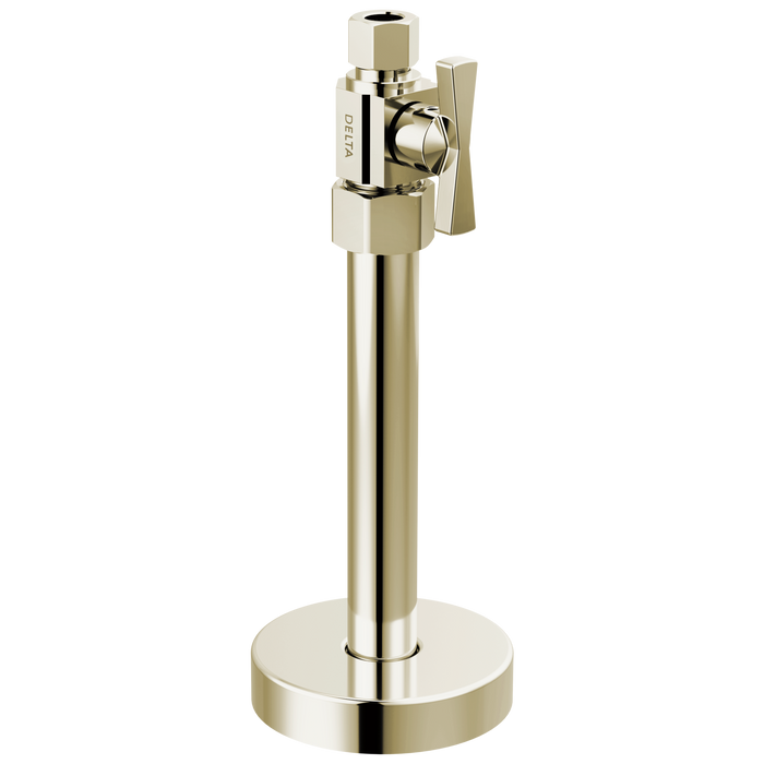 Delta DT021203 Straight Supply Stop Valve, polished nickel