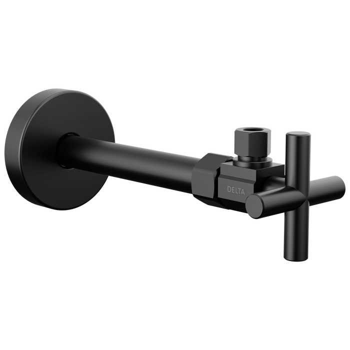 Delta DT022201 Angled Supply Stop Valve, matte black