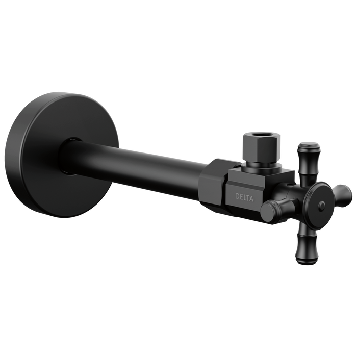 Delta DT022202 Angled Supply Stop Valve, matte black