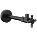 Delta DT022202 Angled Supply Stop Valve, matte black