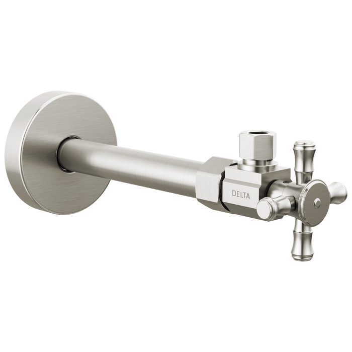 Delta DT022202 Angled Supply Stop Valve, stainless