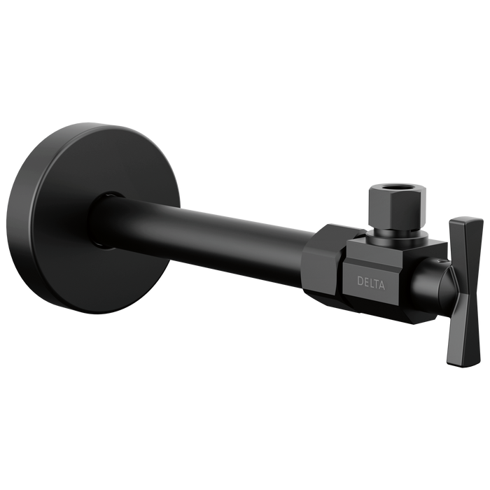 Delta DT022203 Angled Supply Stop Valve, matte black