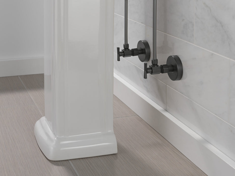 Delta DT022203 Angled Supply Stop Valve, matte black - view 2