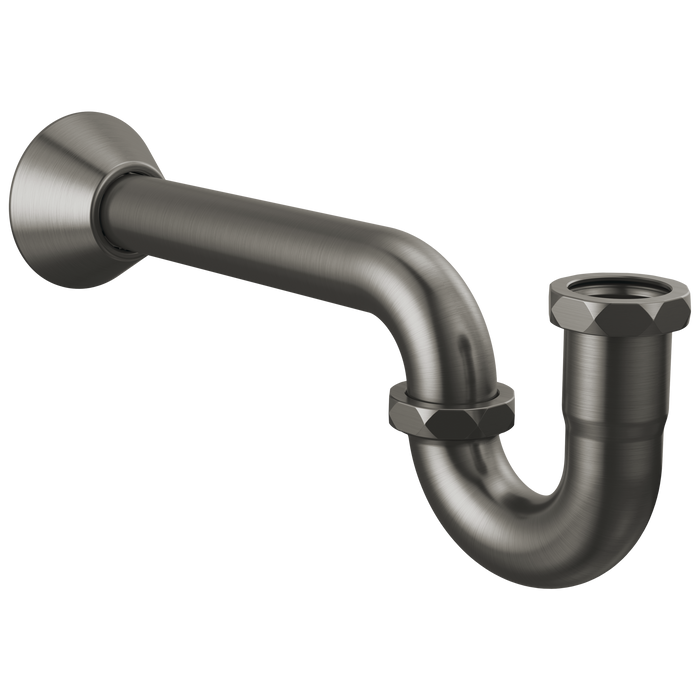 Delta DT031141 P-Trap, black stainless