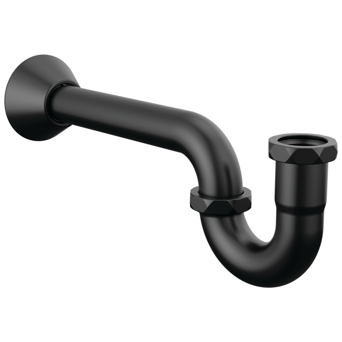 Delta DT031141 P-Trap, matte black