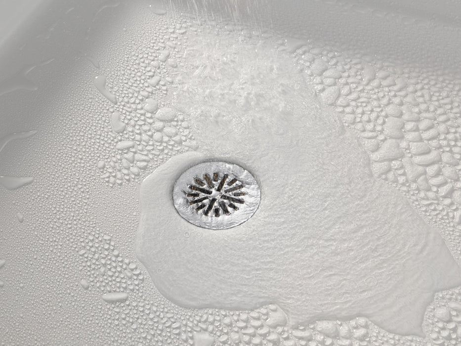 Delta DT051411 4" Prefab Round Shower Drain, chrome - view 3