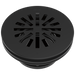 Delta DT051411 4" Prefab Round Shower Drain, matte black